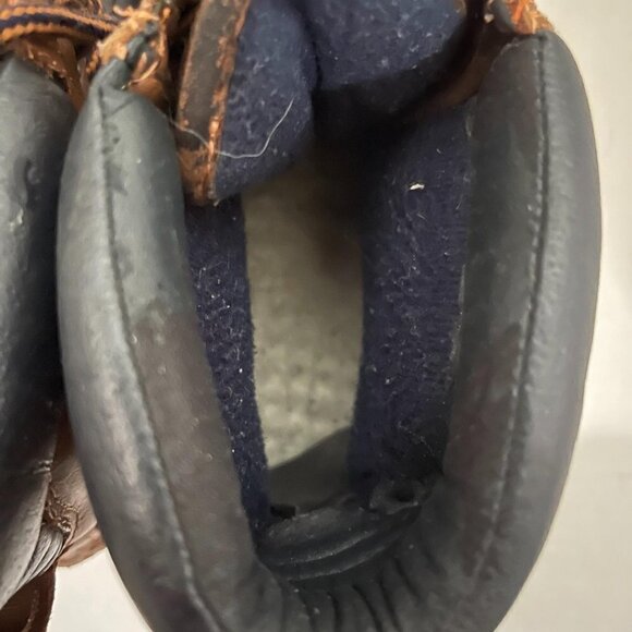 Northwest Territory Women's Brown Blue Leather Rubber Thinsulate Duck Boots Sz 9 - Picture 7 of 9